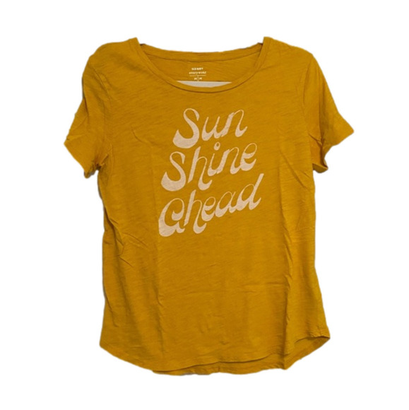 Yellow old navy tee - Picture 1 of 3